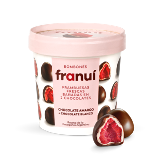 Franui Dark Chocolate-Covered Raspberries