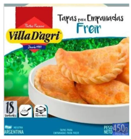 Criolla Empanada Discs 500g