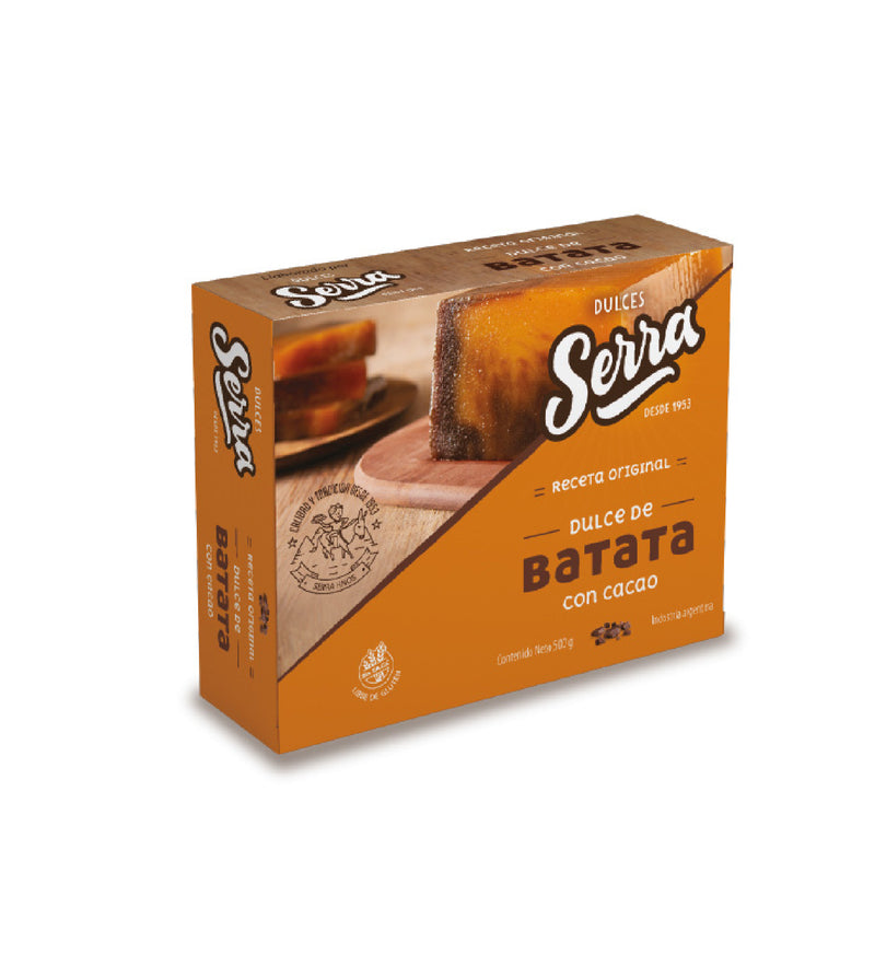 Dulce de Batata Con Cacao Serra 500g