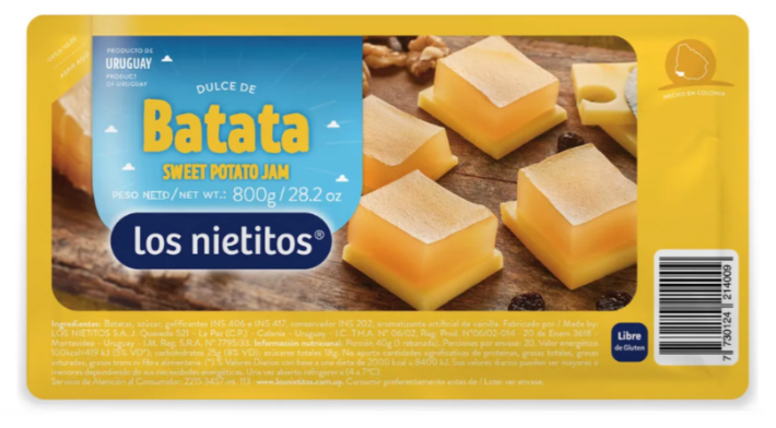 Los Nietitos Sweet Potato Paste