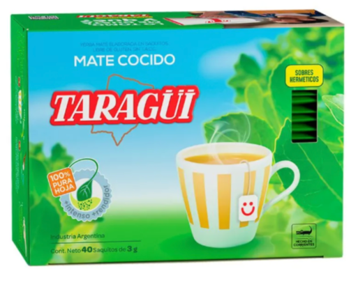 Taragüí Mate Cocido Tea Bags (40 pcs)