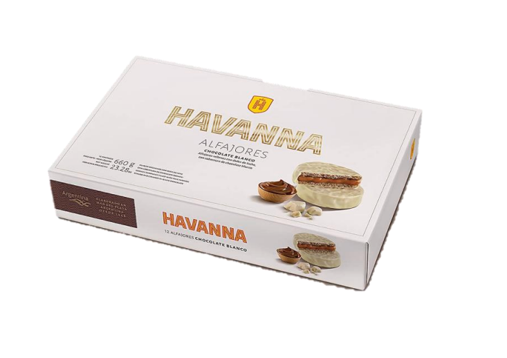 Havanna White Chocolate Alfajores (6 units)