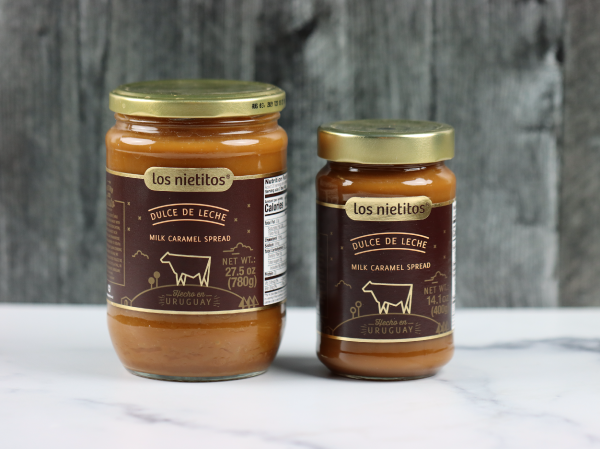 Los Nietitos Dulce de Leche Glass Jar