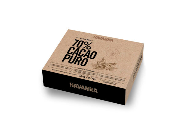 Alfajores Havanna 70% Cacao Puro - 4 Unidades - 260 Gm. / 9.17 oz